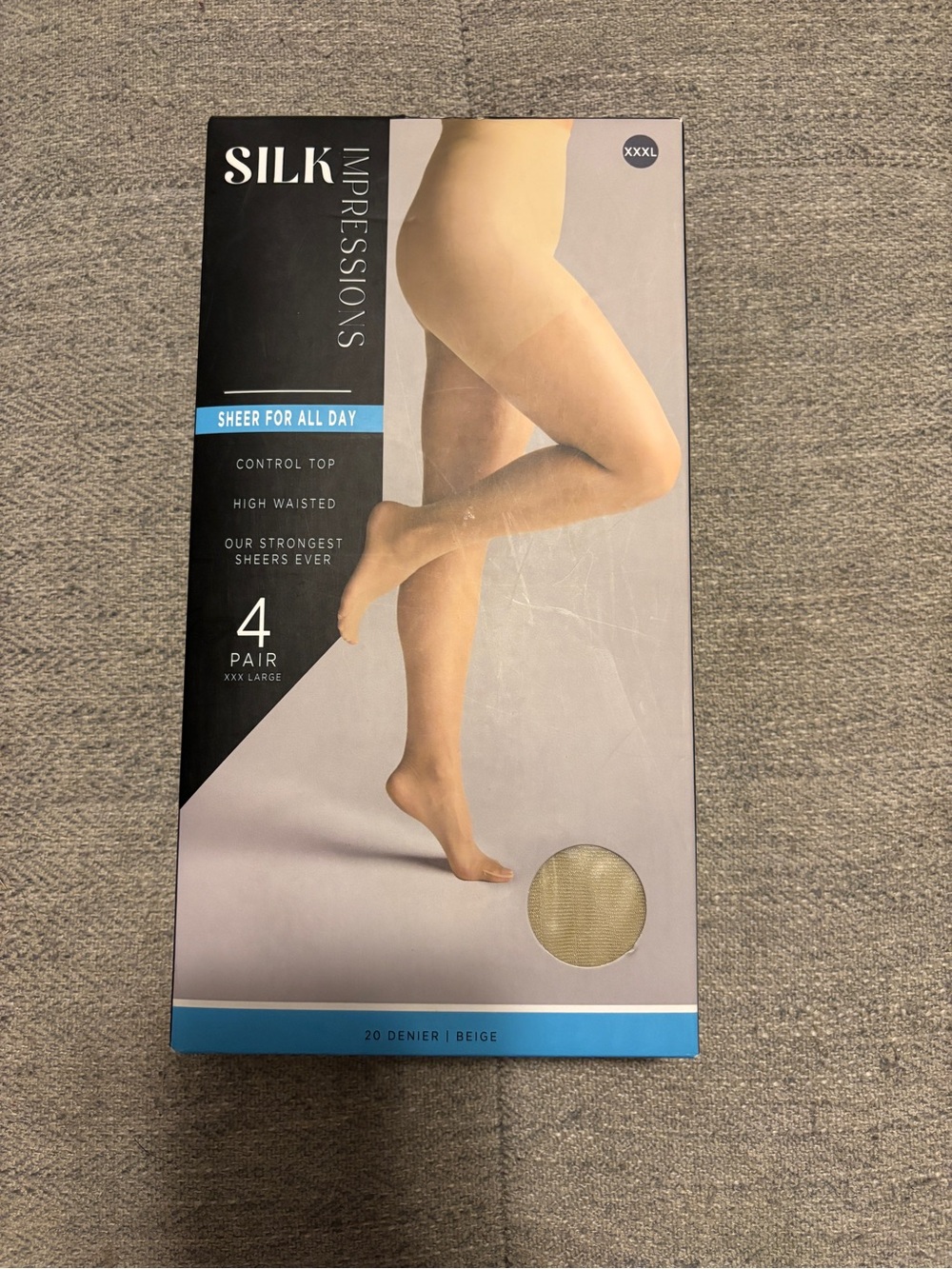 Silk Impressions Sheer All Day Sz XXXL